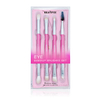 Pink double-ended brush small