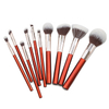 Christmas red makeup brush beauty tools
