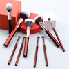 Christmas red makeup brush beauty tools